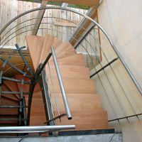 exklusive individuell gestaltete Treppe