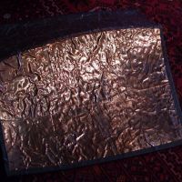 Muster von Artmetall A. Pfeiffer aus 0,1 / 0,2mm Kupfer