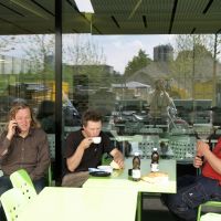 Das Team im empfehlenswerten Sportrestaurant im Heerenschürli.